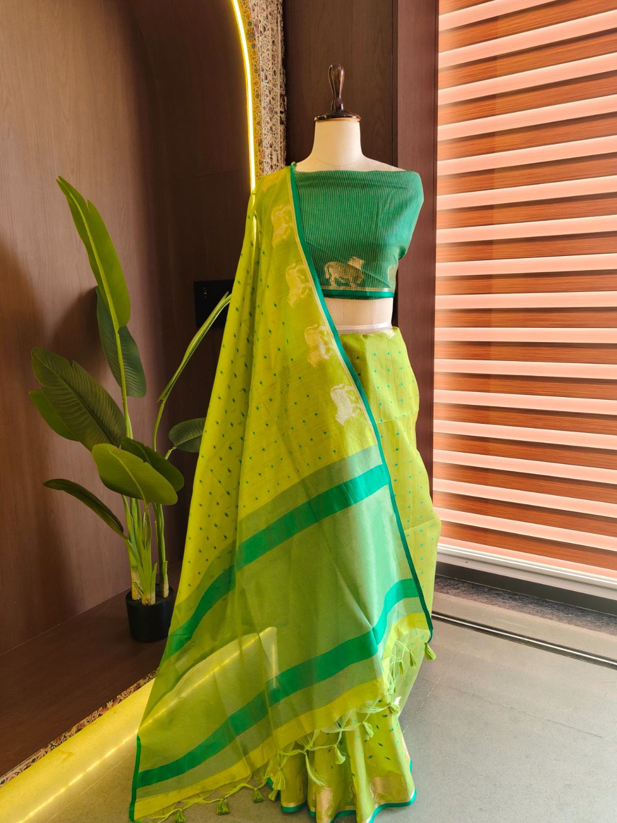 Premium Khadi Raw Silk Saree