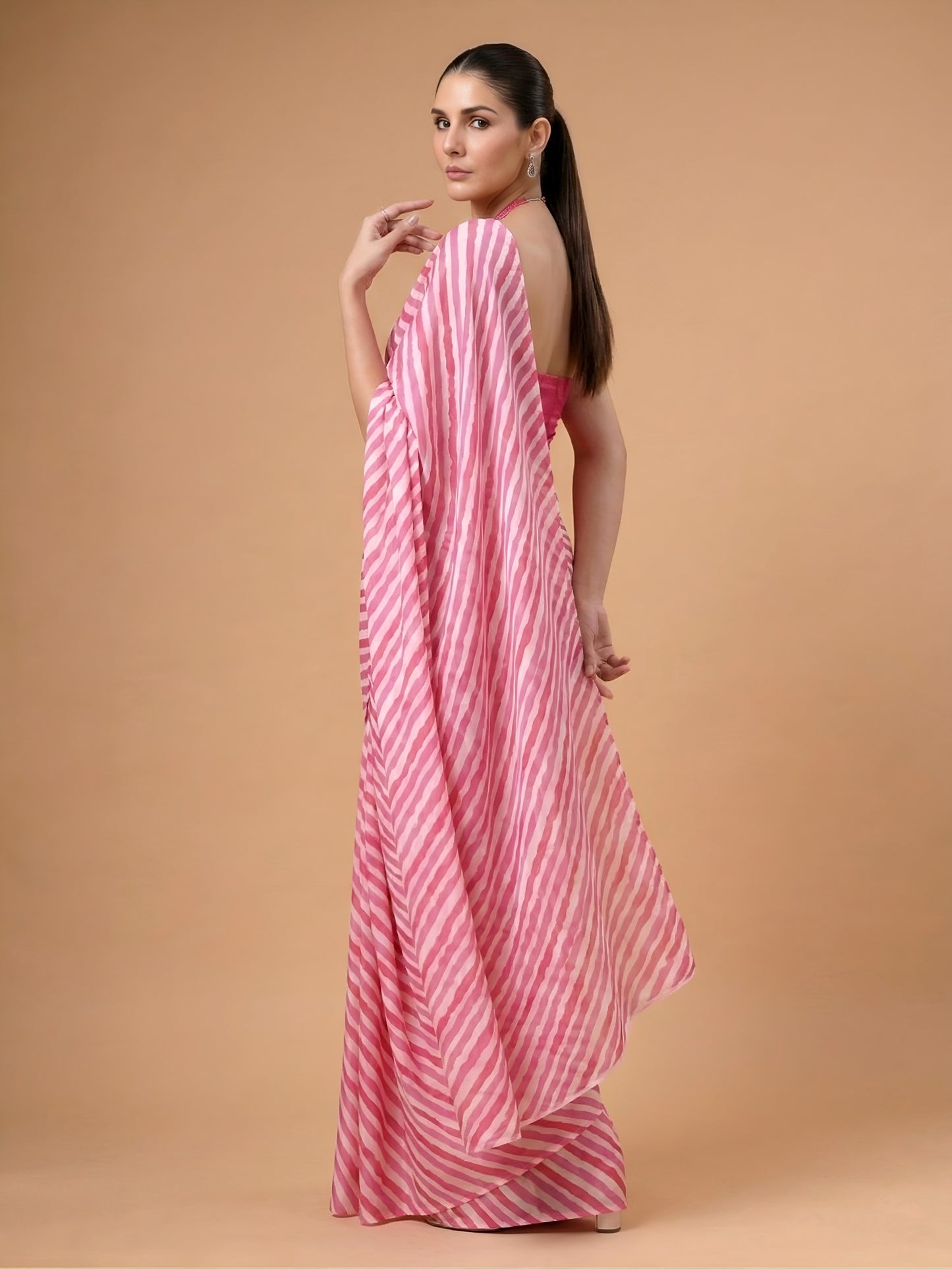 Wrap yourself in the silky elegance of satin with prints that speak pure grace and charm