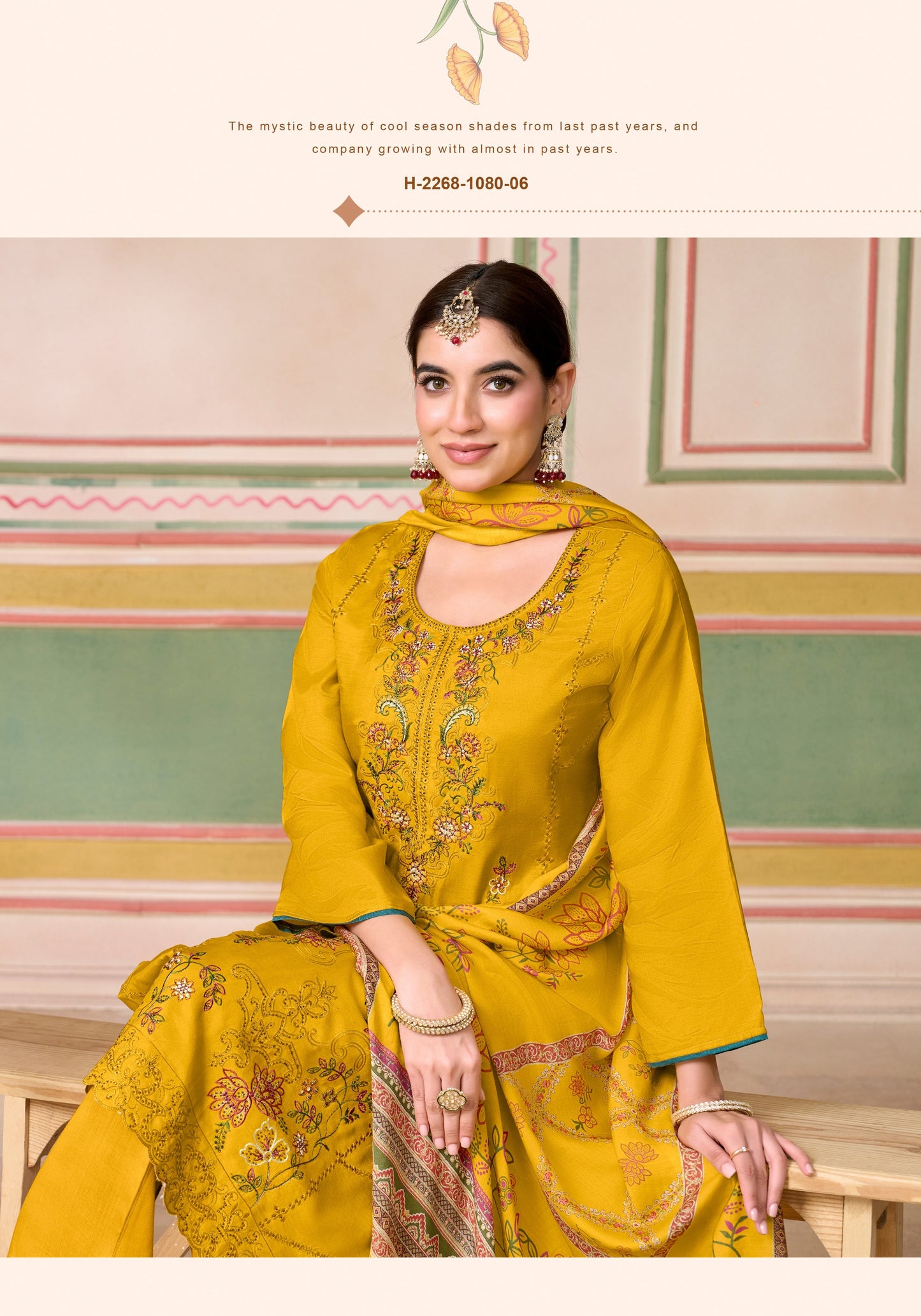 Viscose Maslin Designer Embroidery Work salwar kameez