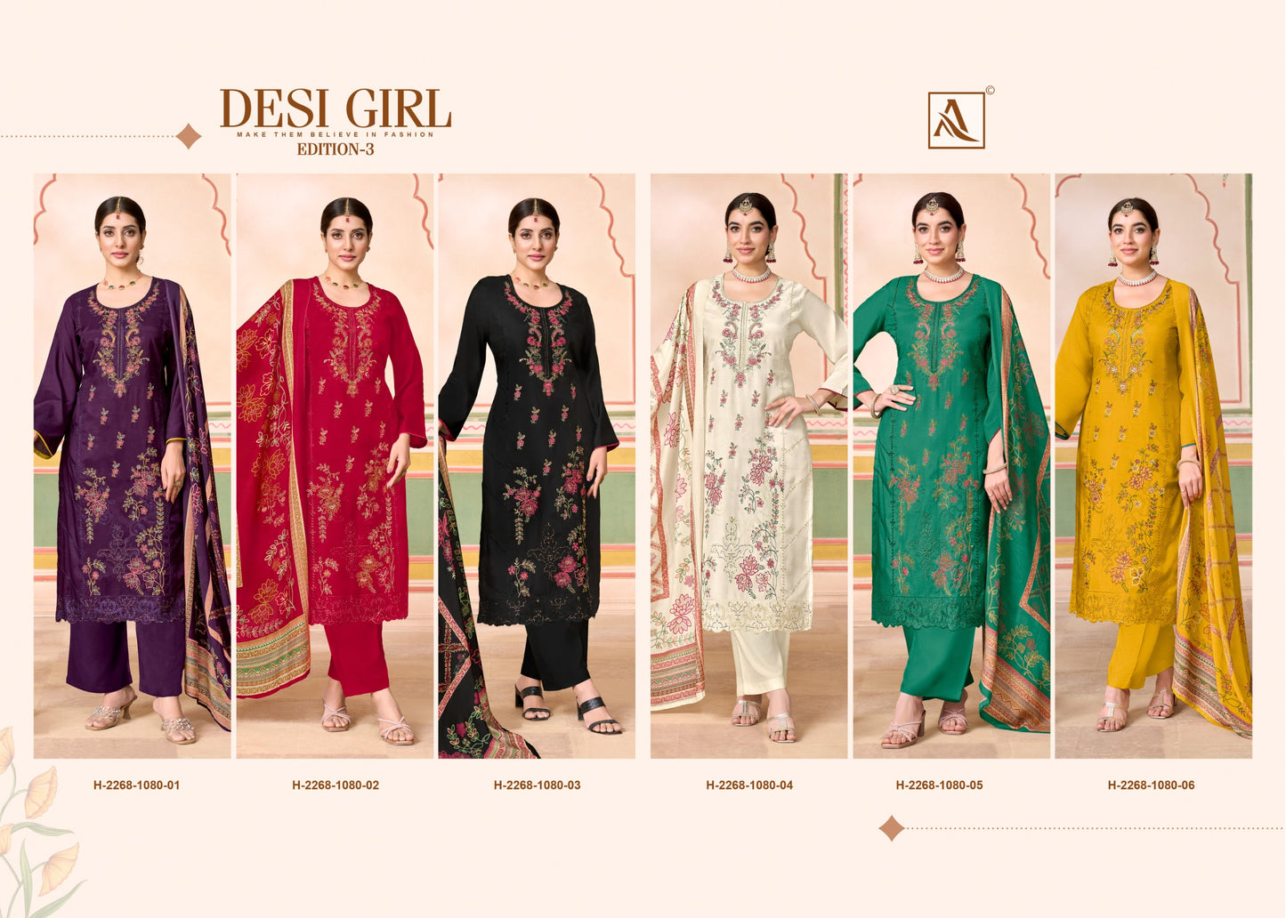 Viscose Maslin Designer Embroidery Work salwar kameez