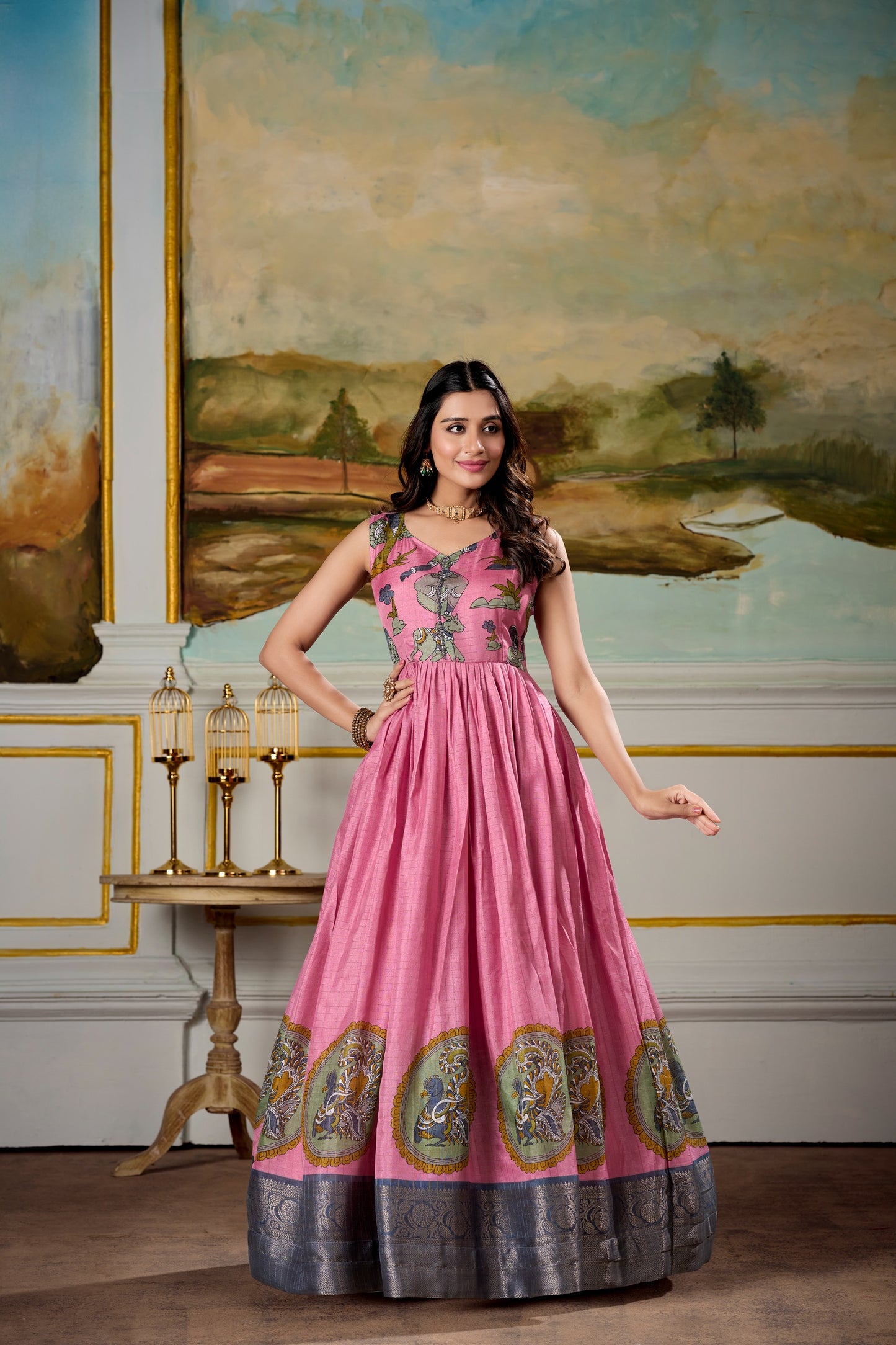 Soft, regal, and oh-so-stunning—Dola silk gowns are pure perfection 🍂