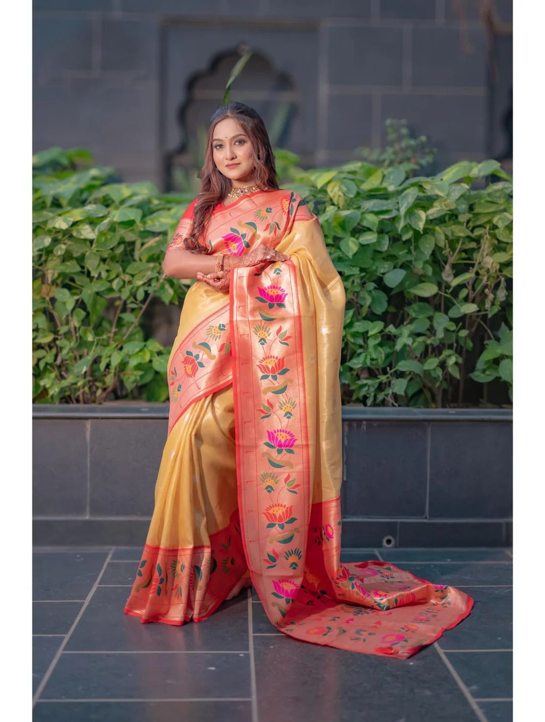 SOFT TISSUE SILK SAREE