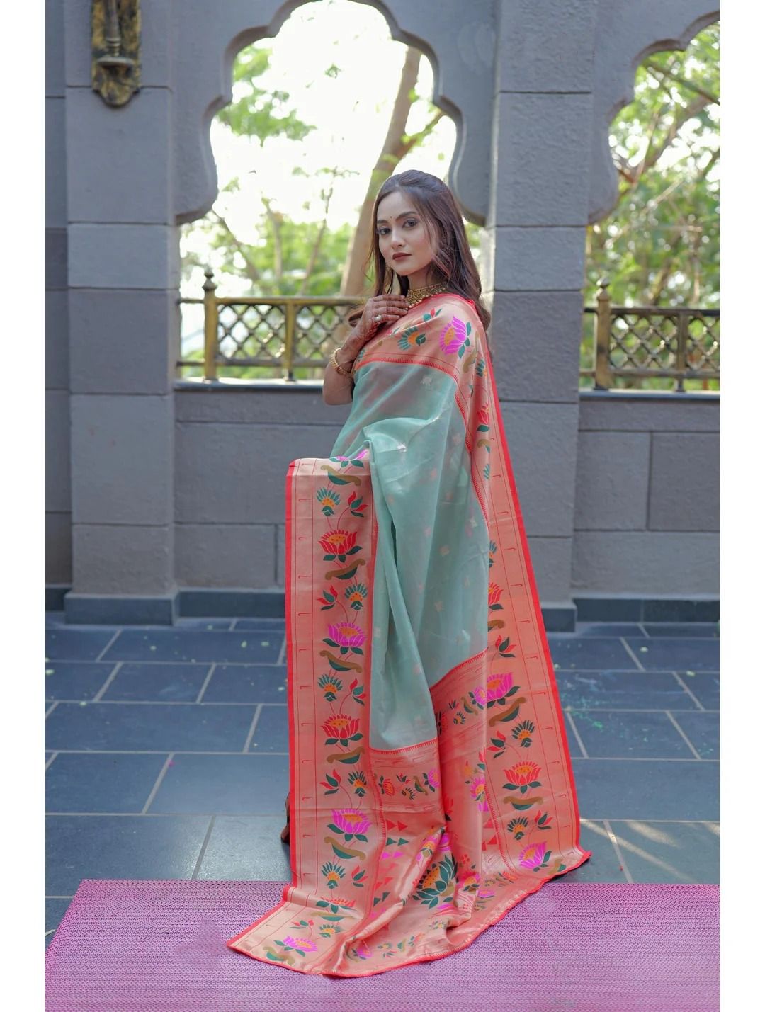 SOFT TISSUE SILK SAREE