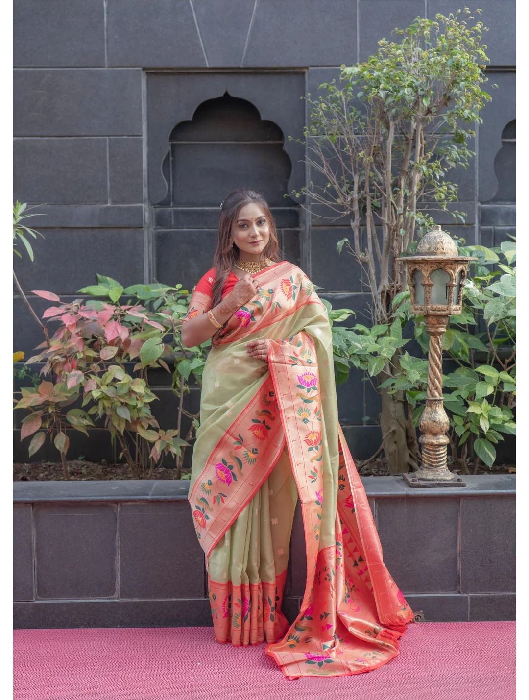SOFT TISSUE SILK SAREE
