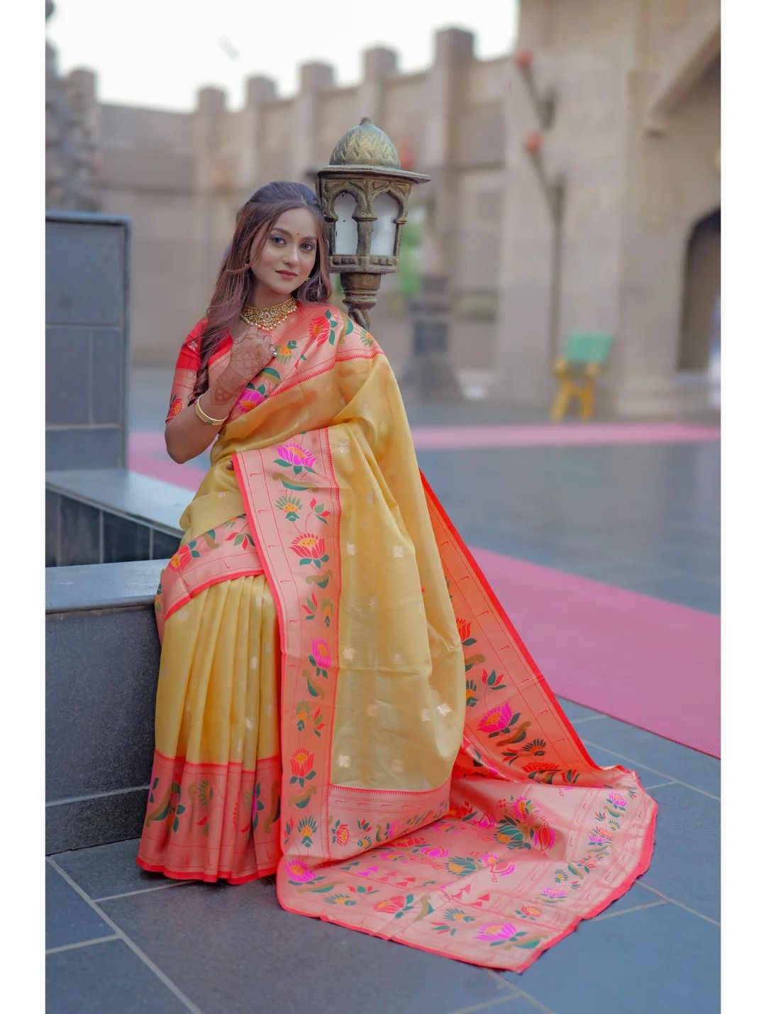 SOFT TISSUE SILK SAREE