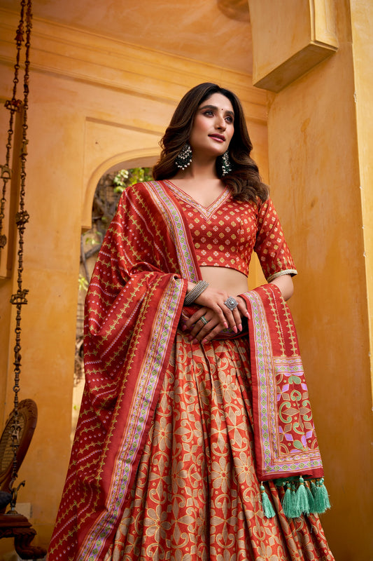 Rich textures of Tasar silk enhanced with iconic sparkle work for a look that’s timeless, festive, and unforgettable ✨