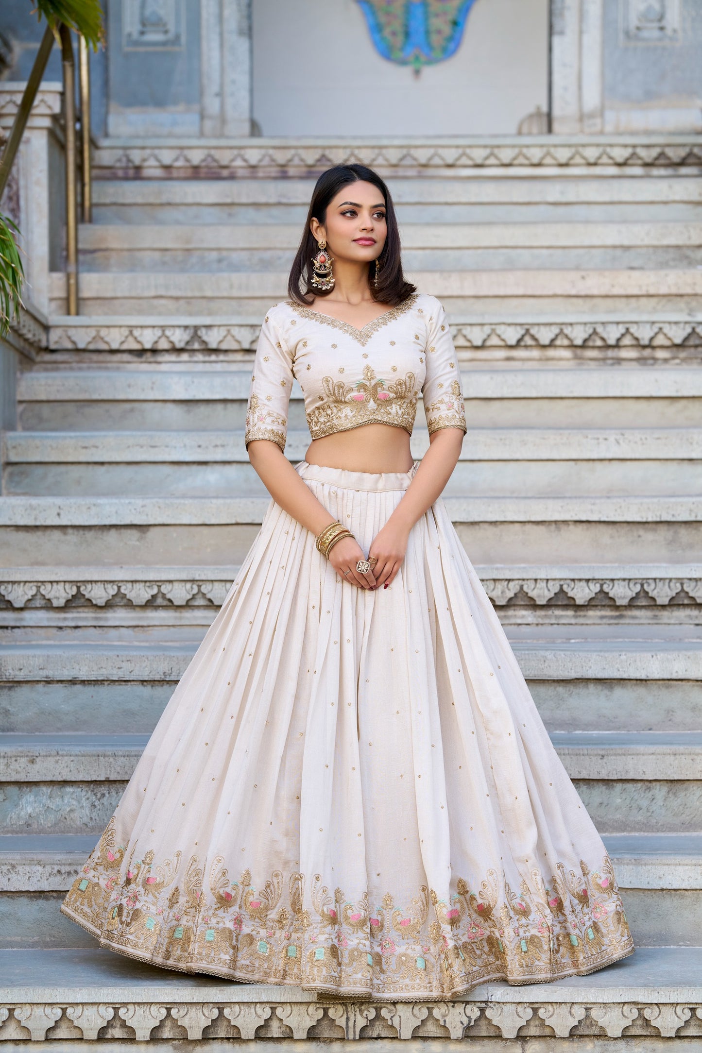 A bridesmaid statement in serene shades 🕊️