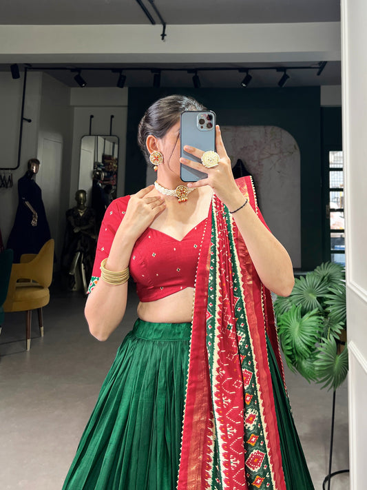 Twirling in tradition, shining in silk 🍁