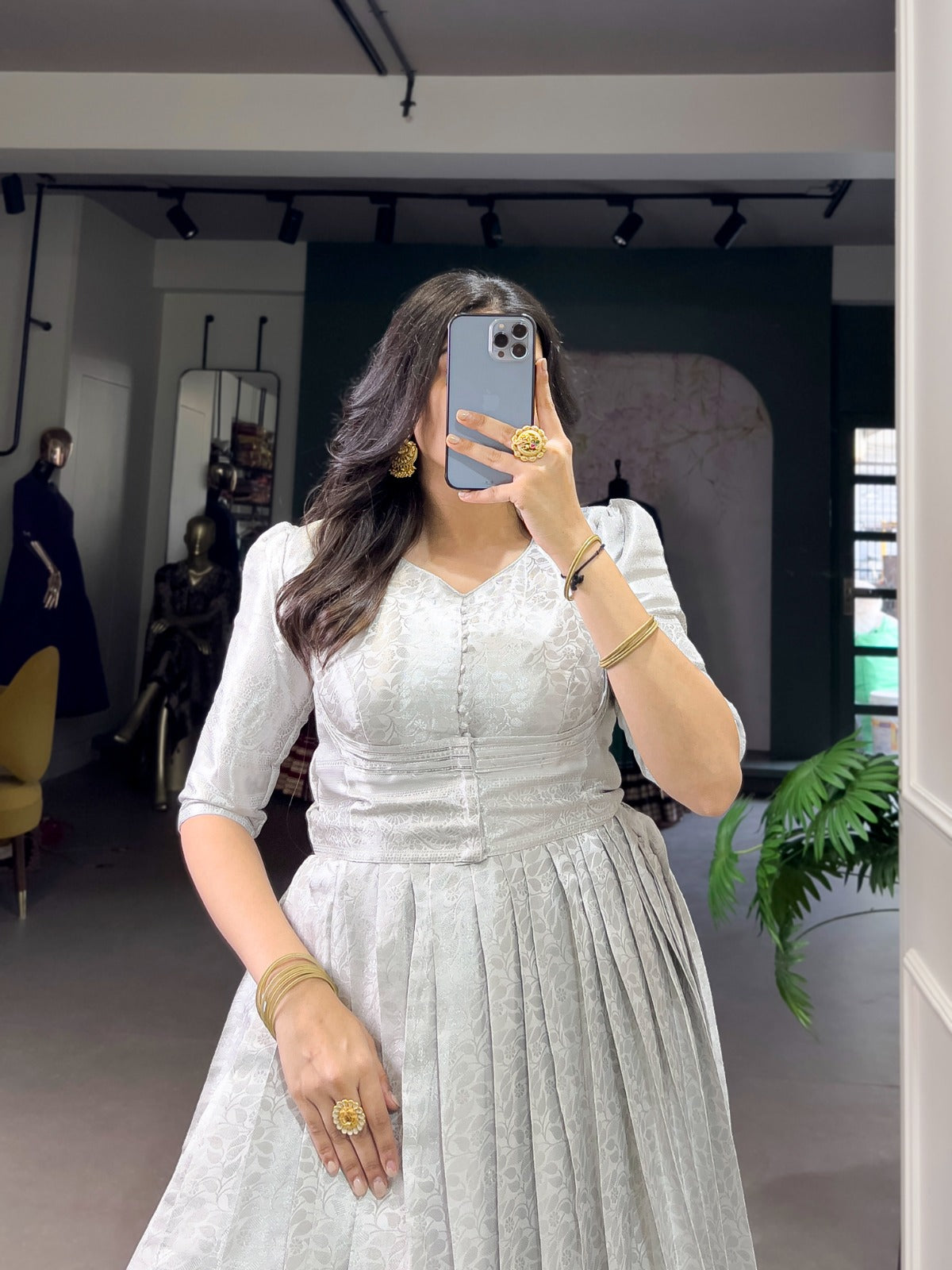 Draped in culture, twirling in style. 💕