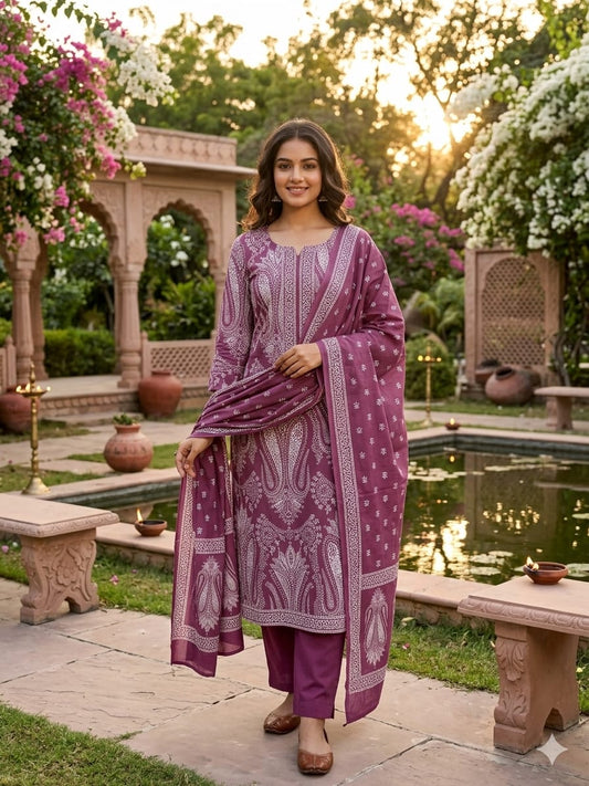 Taj Group Pure 60-60 Cotton Cambric Discharge  print  kurti ✨