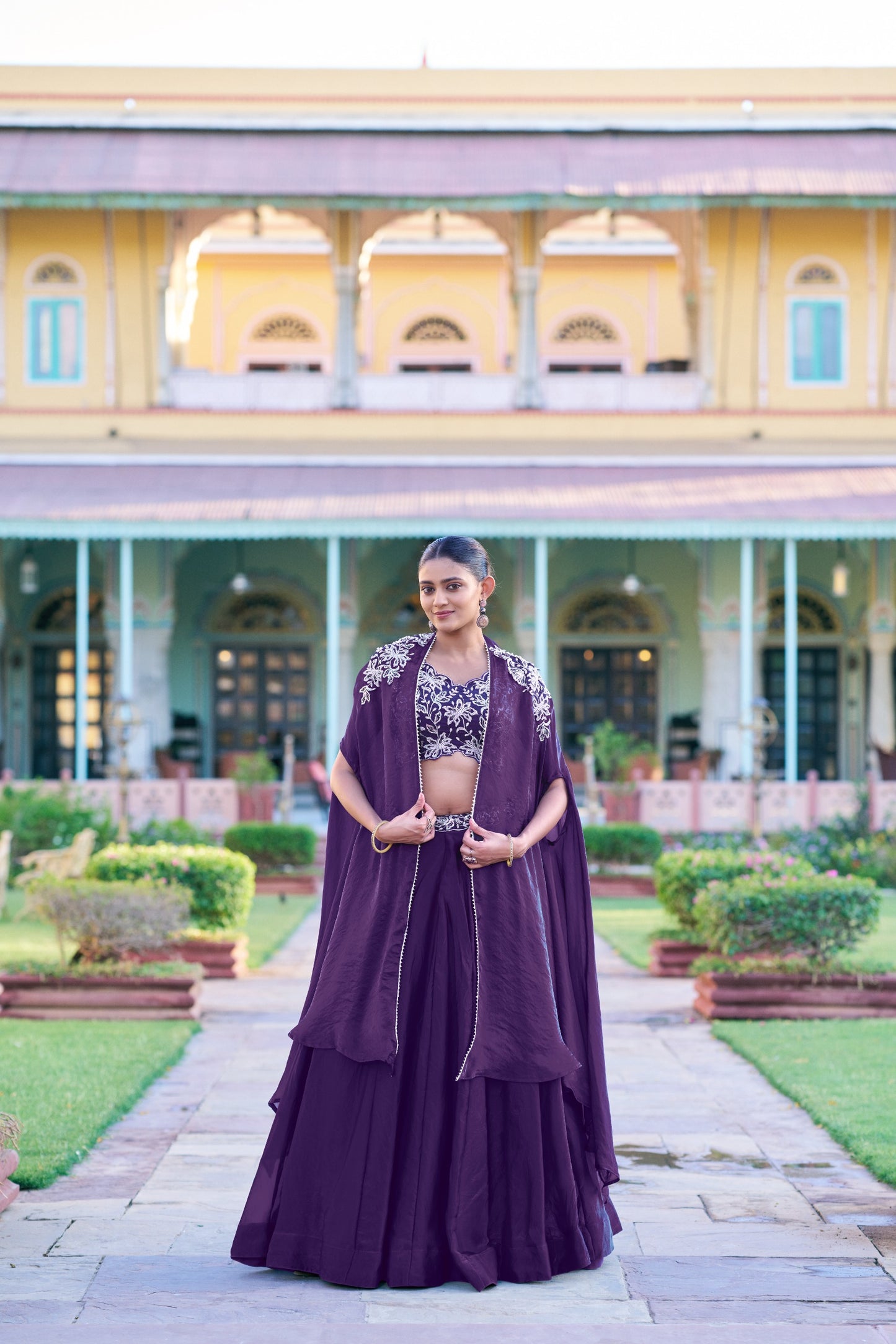 A perfect blend of tradition and trend, this lehenga reflects the beauty of culture with a modern touch that makes it truly unforgettable 💜