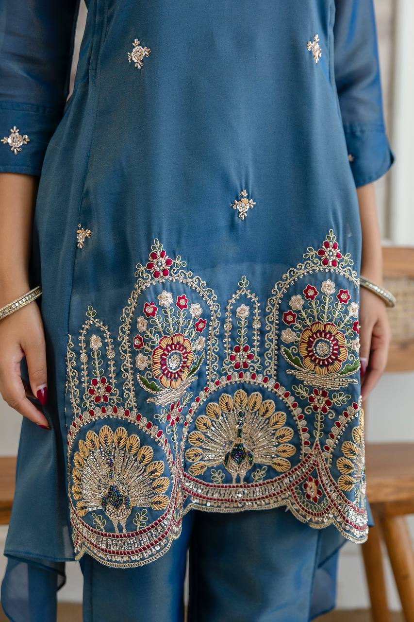Presenting New Designer Fancy Kurti and Pant Collection*  🔥😍🥰