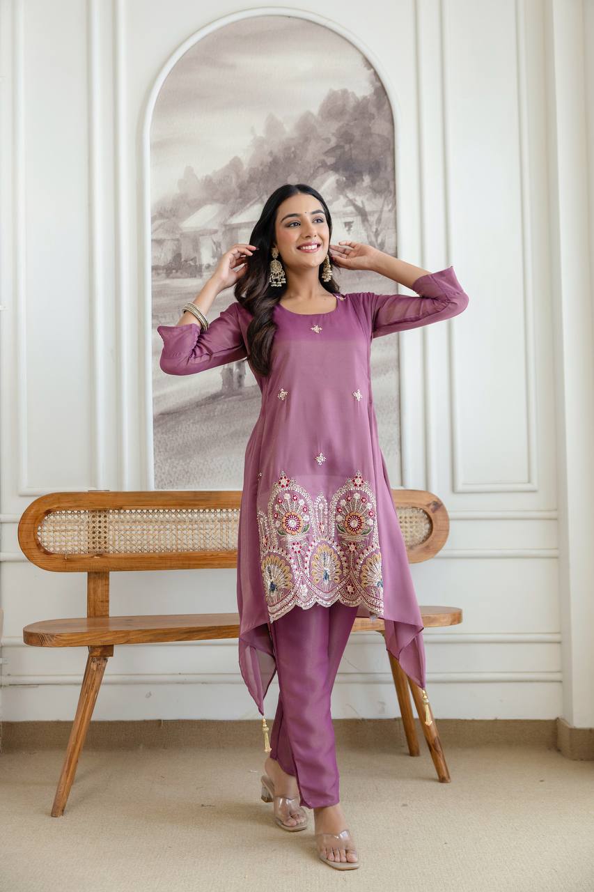 Presenting New Designer Fancy Kurti and Pant Collection*  🔥😍🥰