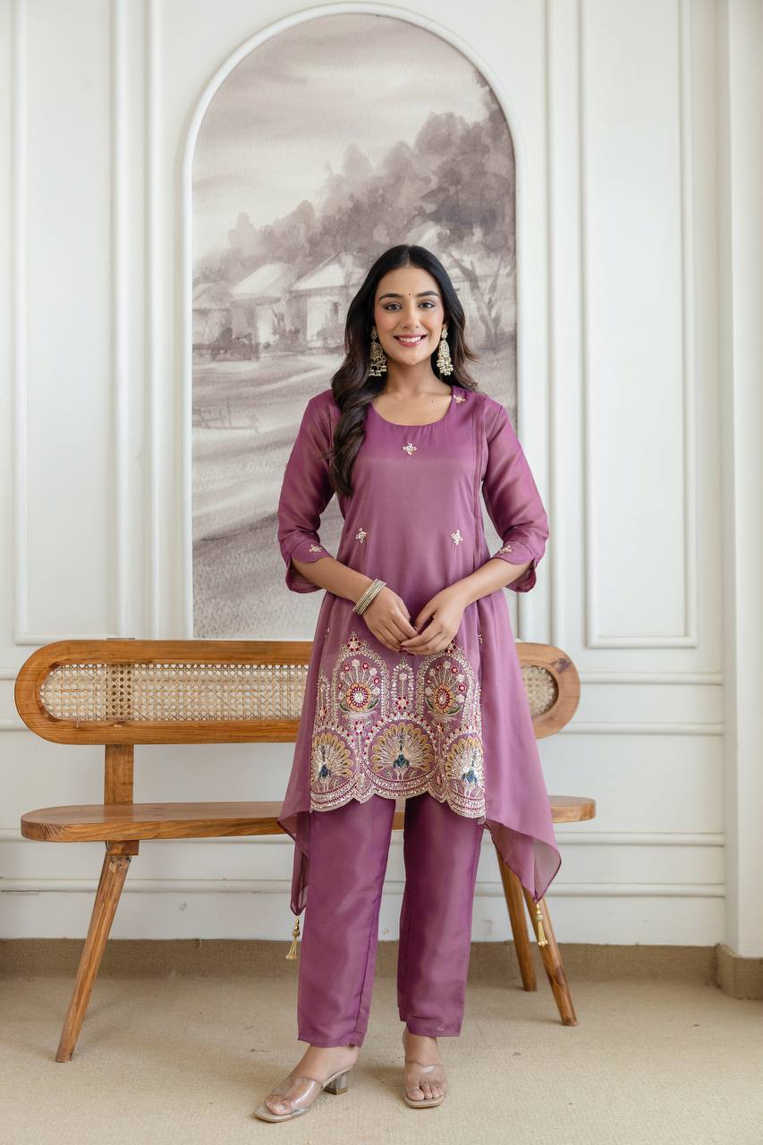 Presenting New Designer Fancy Kurti and Pant Collection*  🔥😍🥰