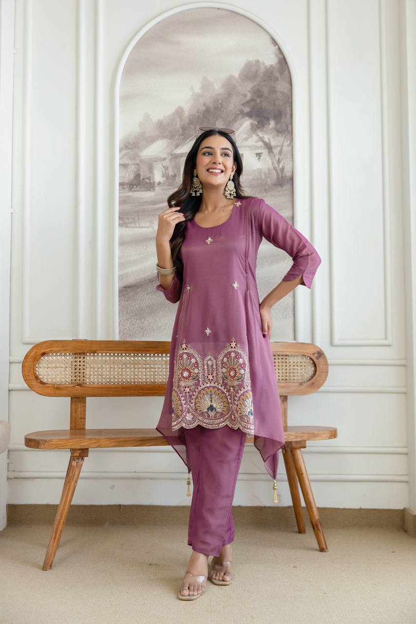 Presenting New Designer Fancy Kurti and Pant Collection*  🔥😍🥰