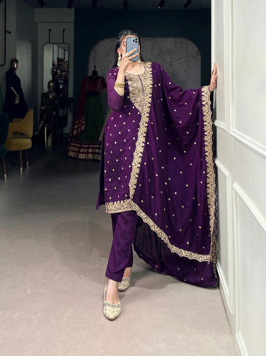 From the richness of the fabric to the charm of its embroidery 🪻