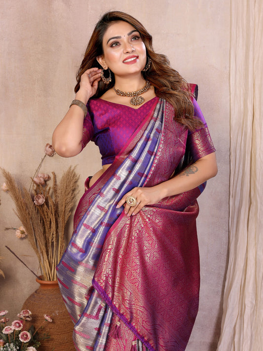 These superior and premium pure banarasi tissue silk  sarees with all over weaving butties👗