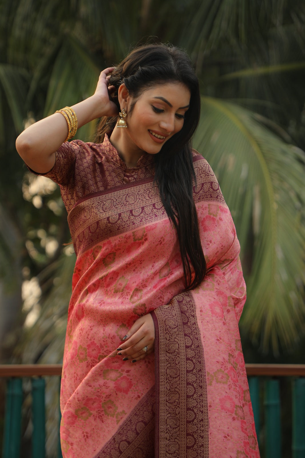 Very Beautiful and premium hand work royal intensely crafted KANJIVARAM silk sarees for this festive season🙋🏻♀️