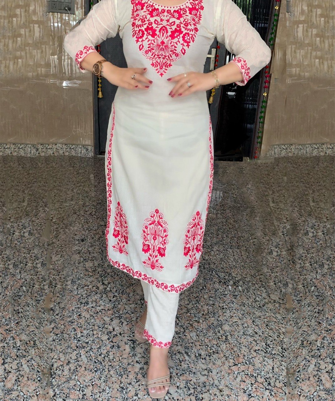 Women’s Kurta Pent Dupatta Set