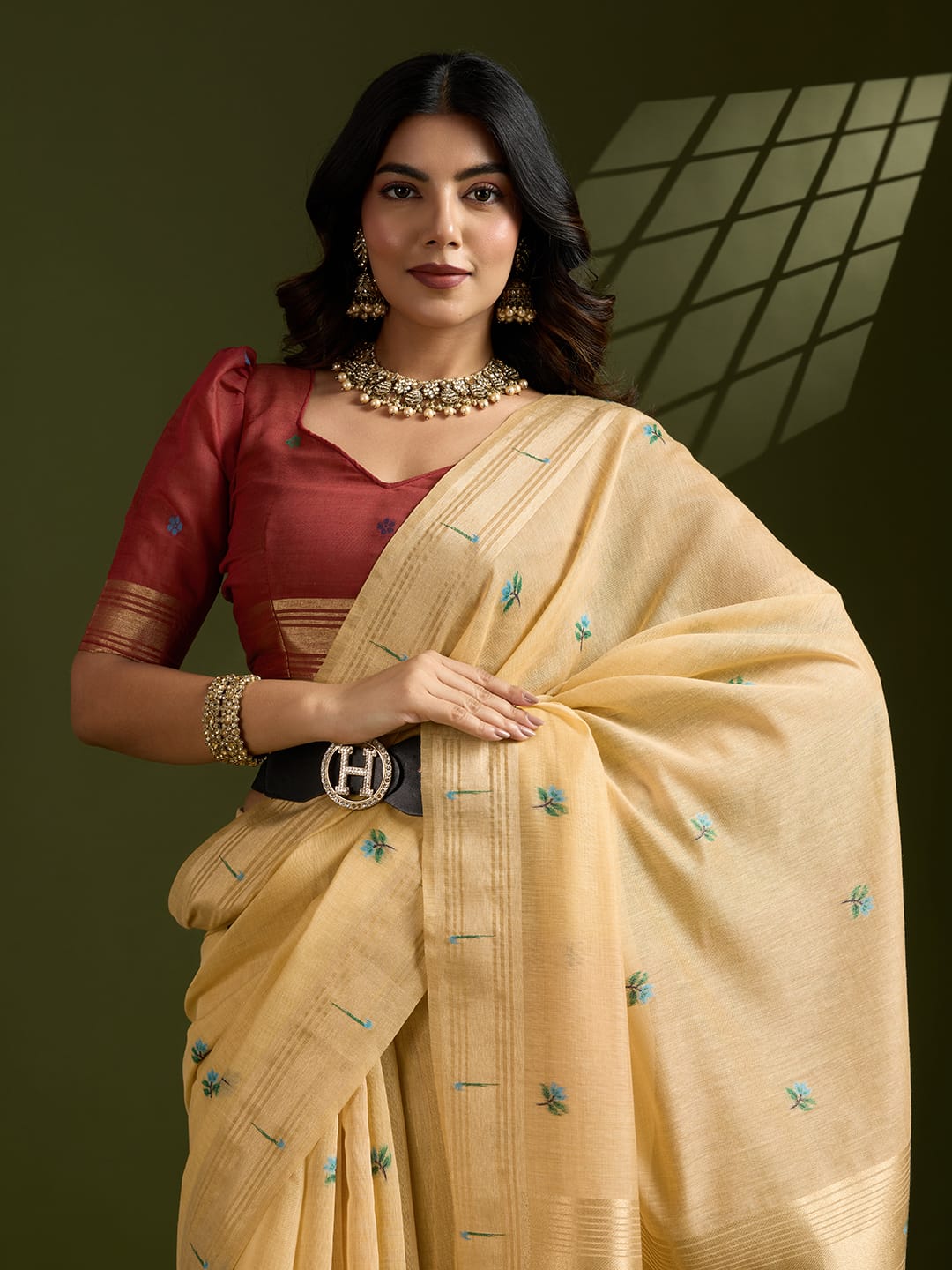 AGAIN NOW WE COME WITH TOTALLY NEW CONCEPT PAITHANI🦚 IN MUGA COTTON