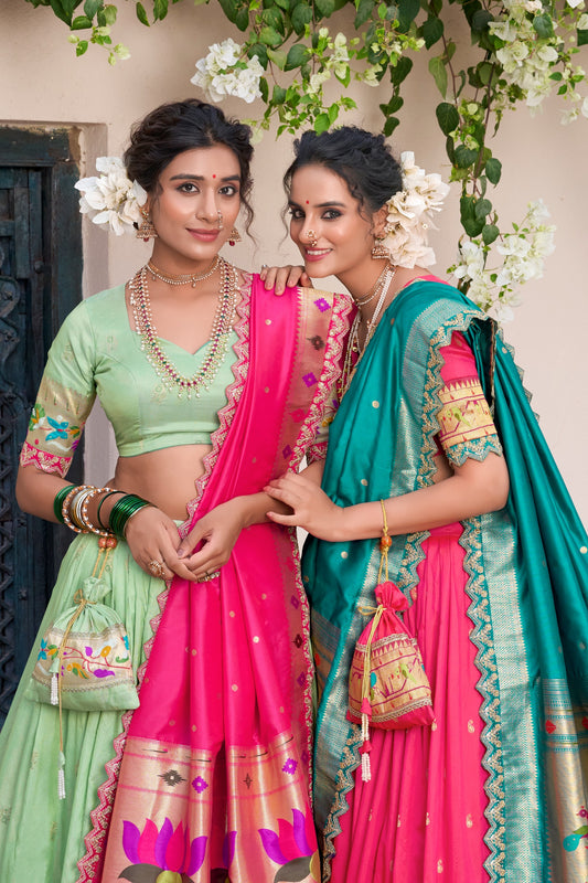 Adorning tradition, one regal Paithani weave at a time 🌸