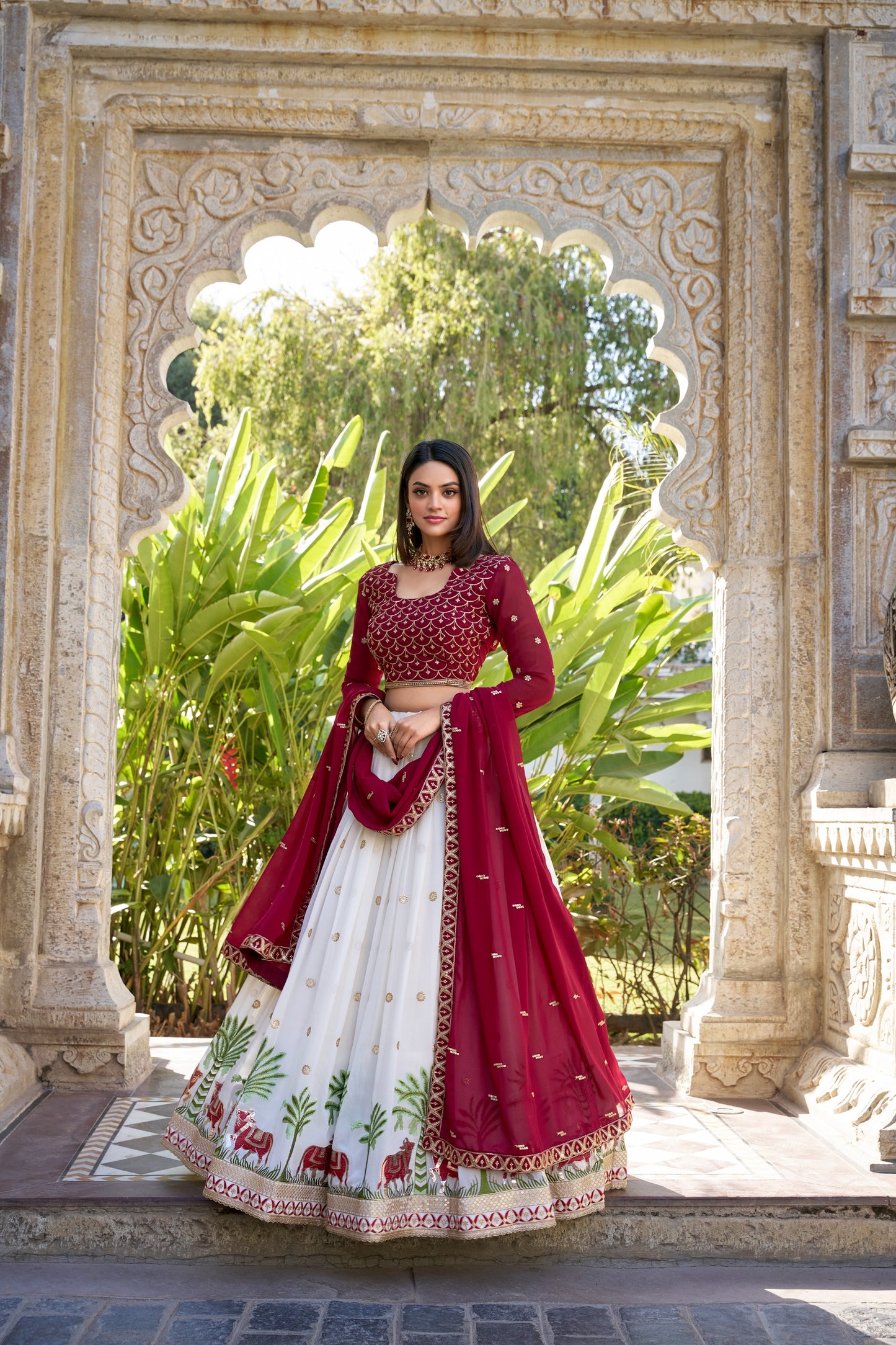 Whispering charm through delicate embroidery 🤍