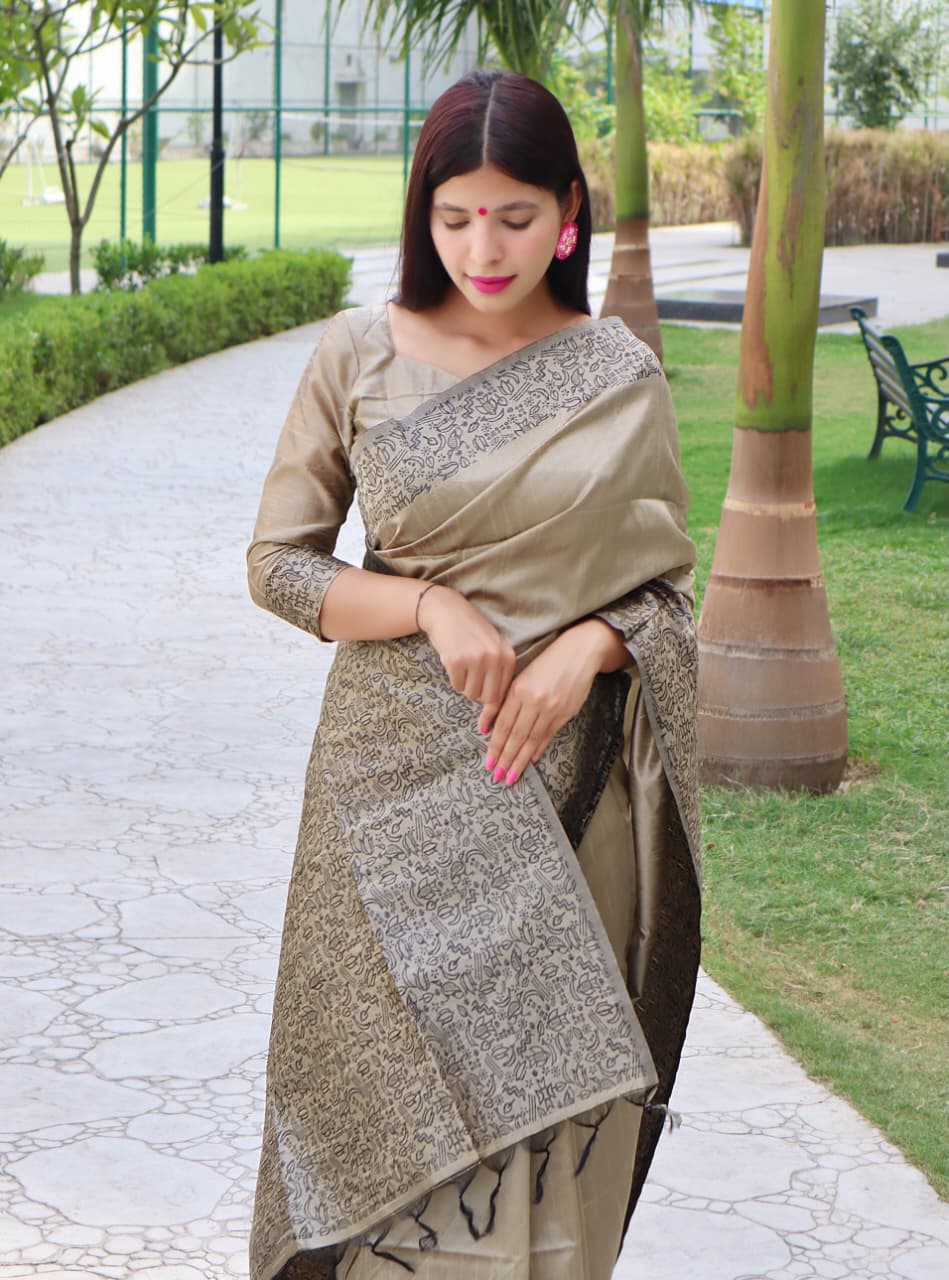 WE ARE COME AGAIN WITH NEW DEMANDING KALAMKARI WEAVING SAREE JUST FOR YOU