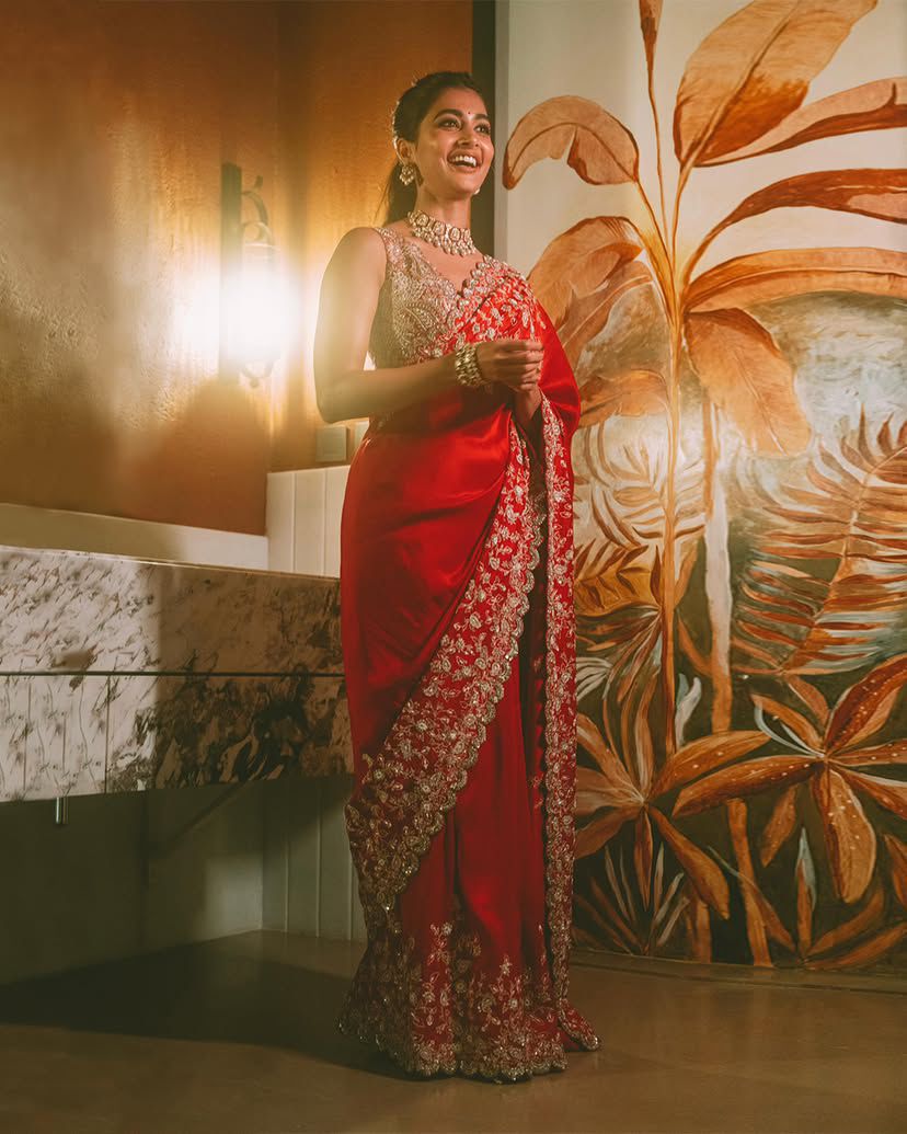Heavy Rangoli Silk With Beautiful Zari + 3 M.M Sequence Embroidery Work And C-Pallu Cutwork saree