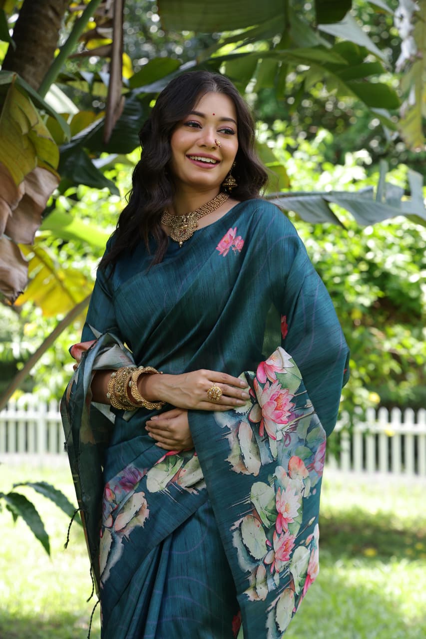 AGAIN NOW WE COME WITH TOTALLY NEW CONCEPT PAITHANI🦚 IN MUGA COTTON
