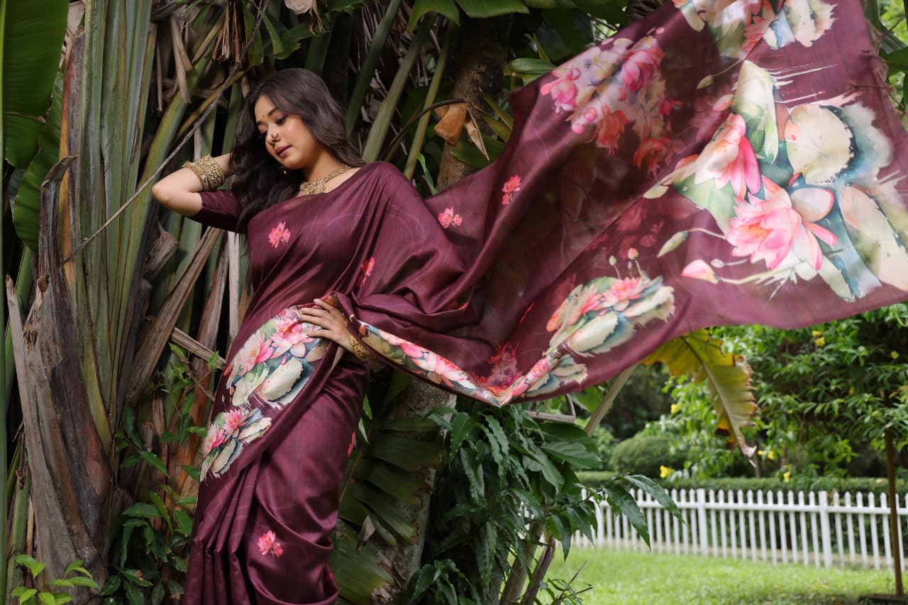 AGAIN NOW WE COME WITH TOTALLY NEW CONCEPT PAITHANI🦚 IN MUGA COTTON