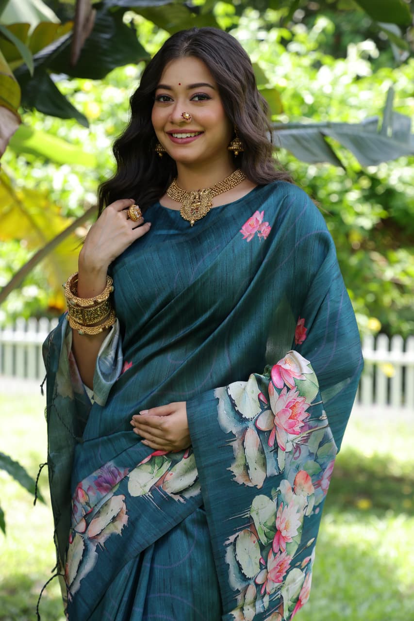 AGAIN NOW WE COME WITH TOTALLY NEW CONCEPT PAITHANI🦚 IN MUGA COTTON