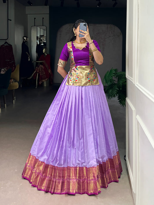 Traditional essence meets chic style in our Jacquard Co-ord Set Lehengas — made for every radiant moment 🌸