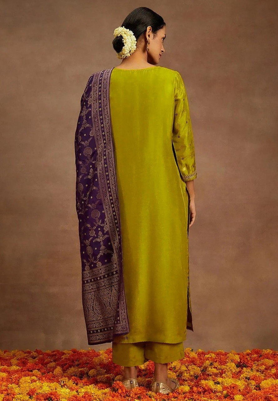 Women’s Kurta Pent Dupatta Set