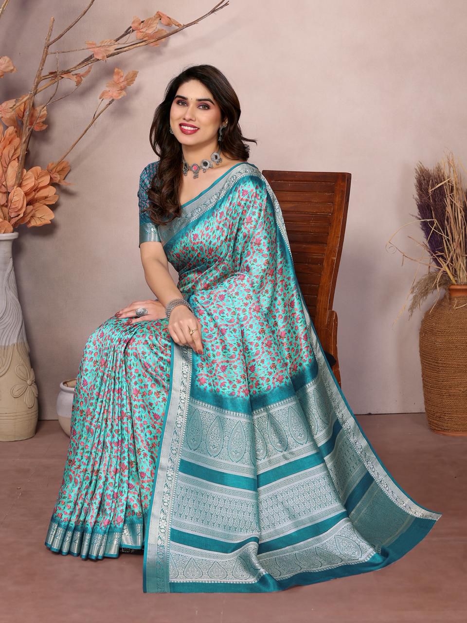 Blossom Heritage Art Silk Saree Collection