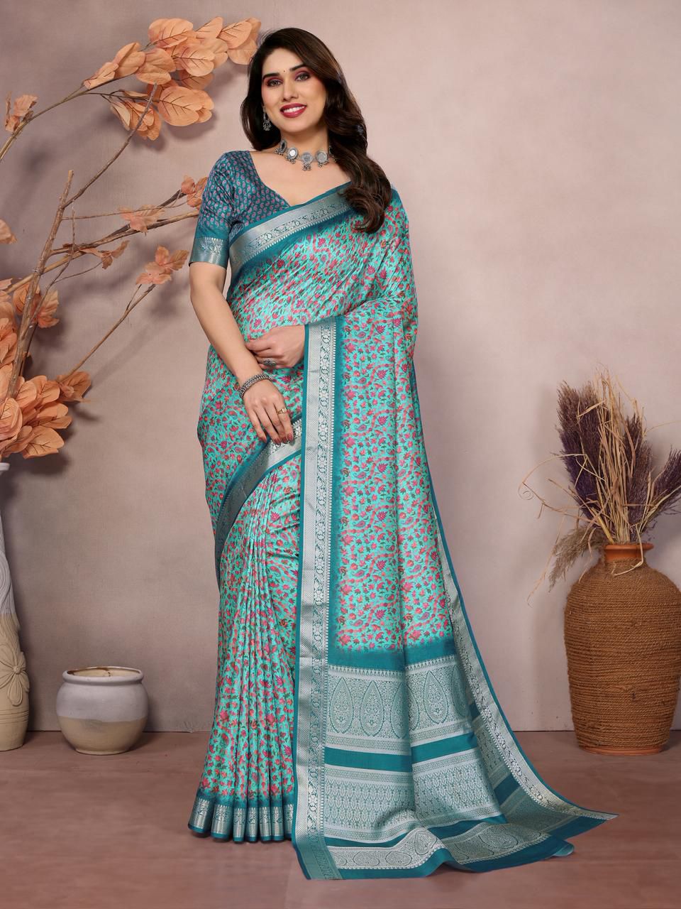 Blossom Heritage Art Silk Saree Collection