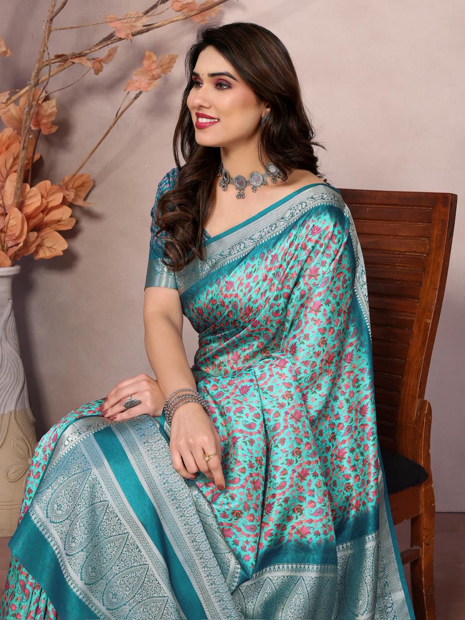 Blossom Heritage Art Silk Saree Collection