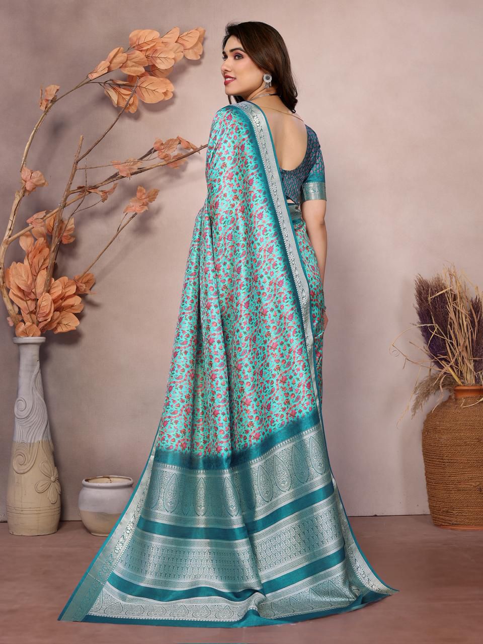 Blossom Heritage Art Silk Saree Collection