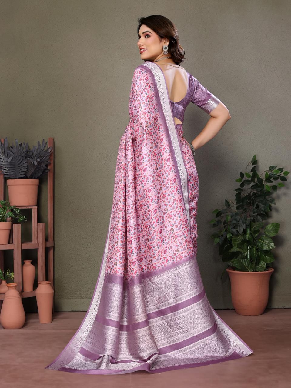 Blossom Heritage Art Silk Saree Collection