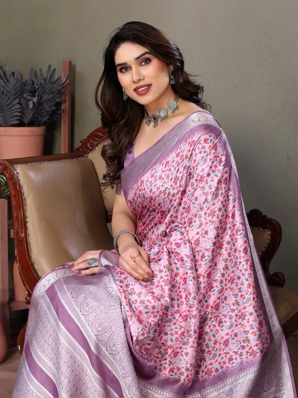 Blossom Heritage Art Silk Saree Collection