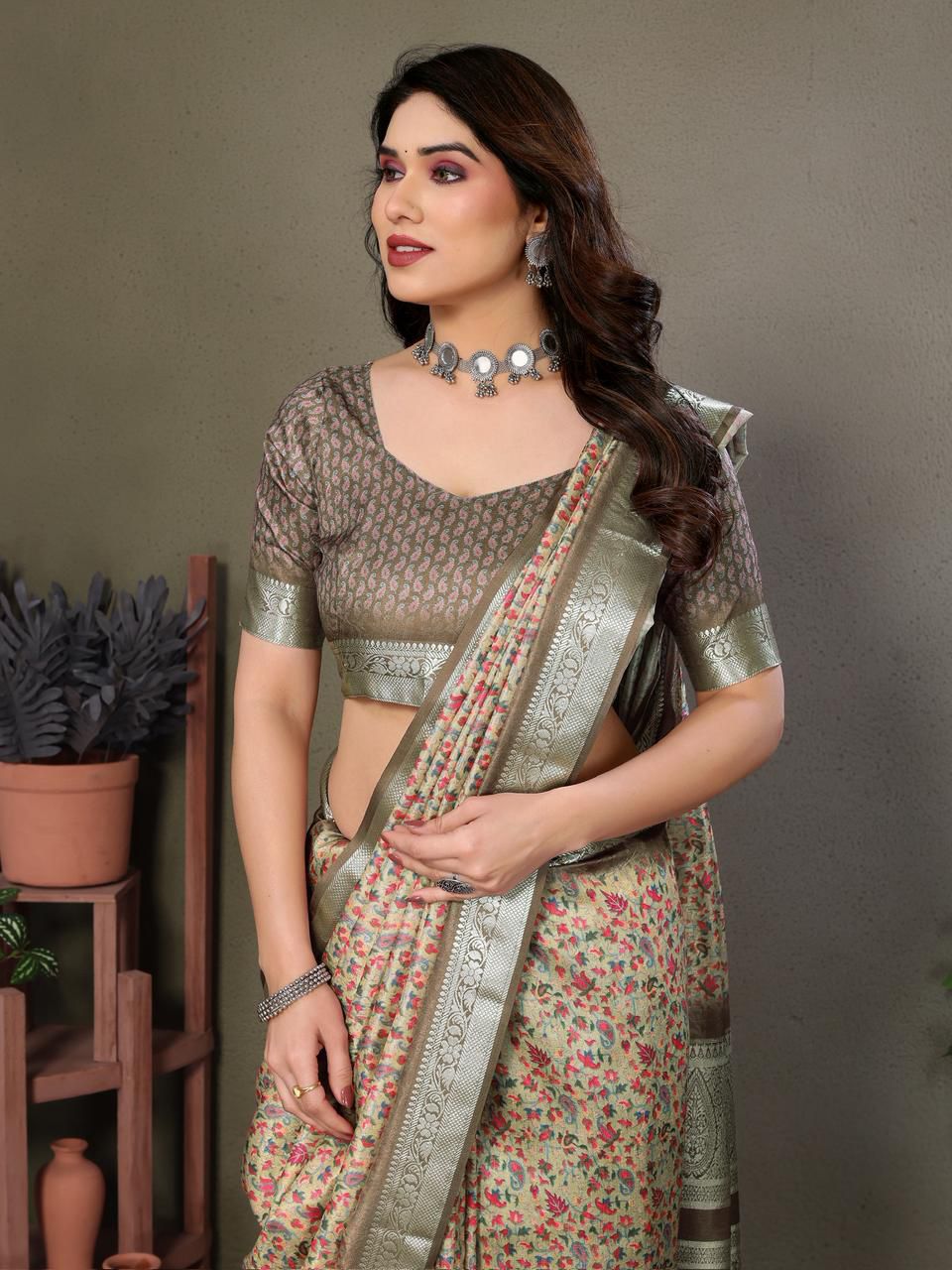 Blossom Heritage Art Silk Saree Collection