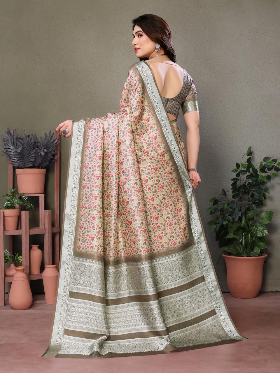Blossom Heritage Art Silk Saree Collection