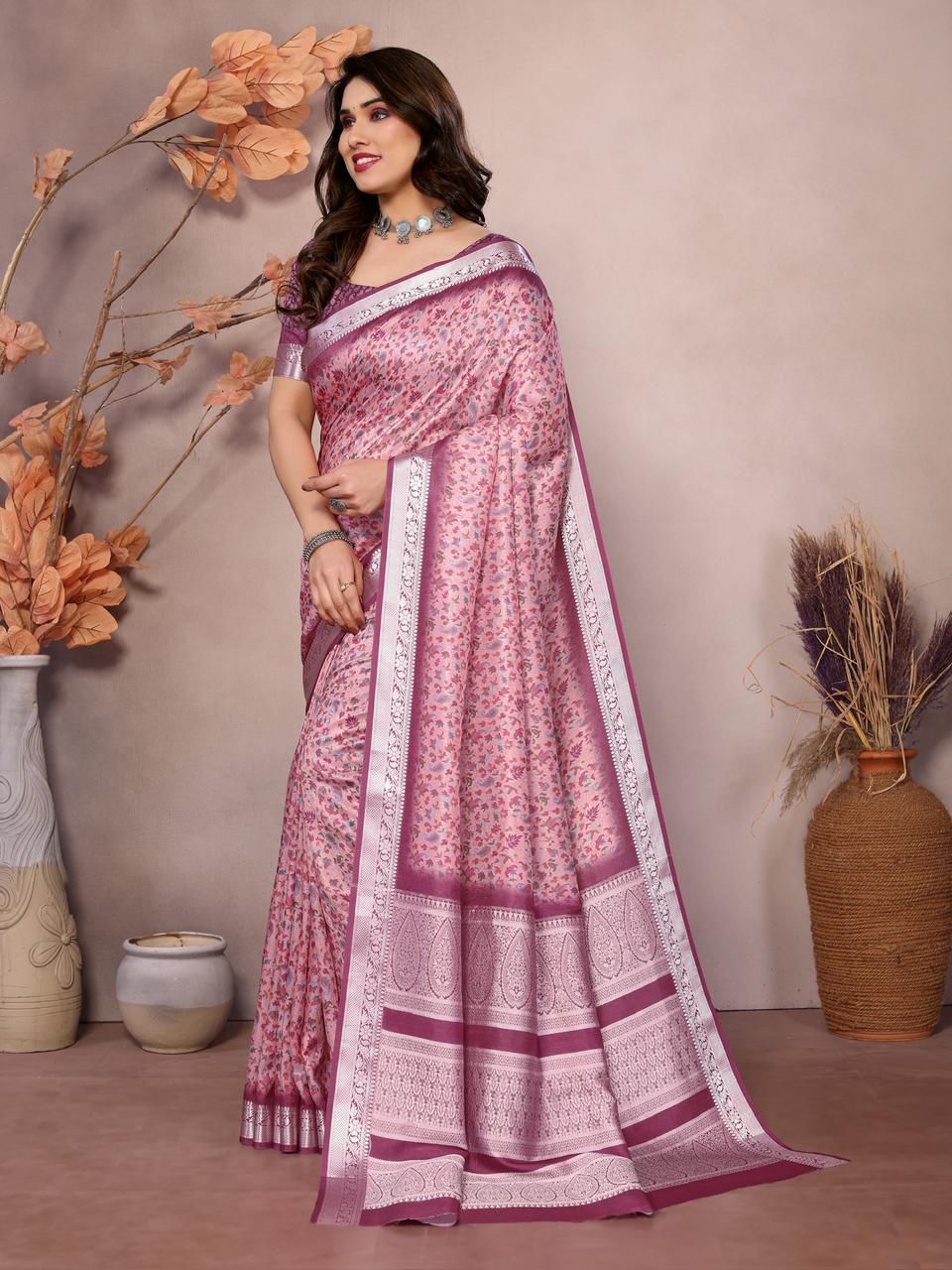 Blossom Heritage Art Silk Saree Collection