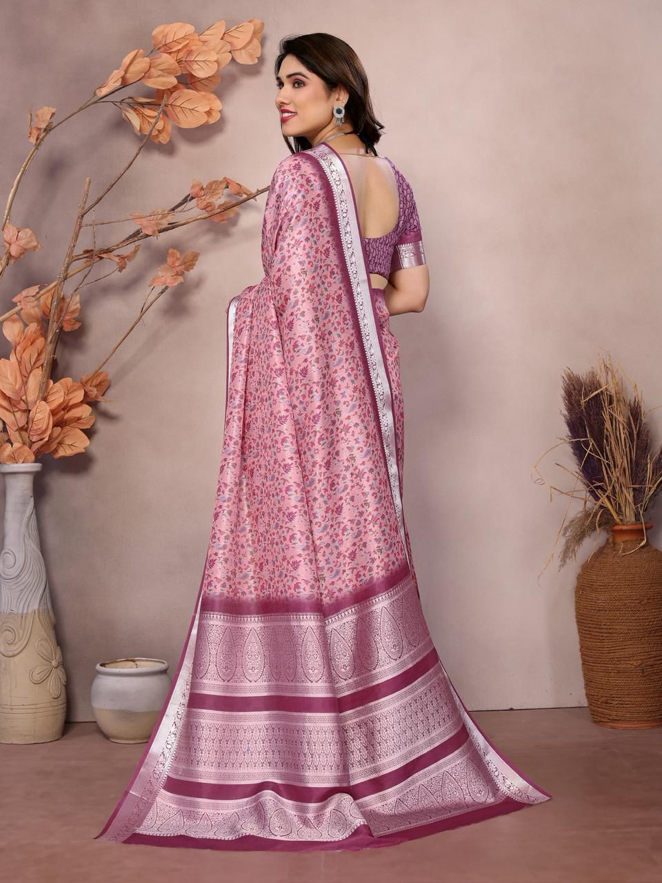 Blossom Heritage Art Silk Saree Collection