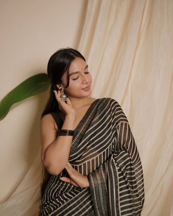 ✨New Exclusive Design Introducing a Fresh Perspective in Saree ✨