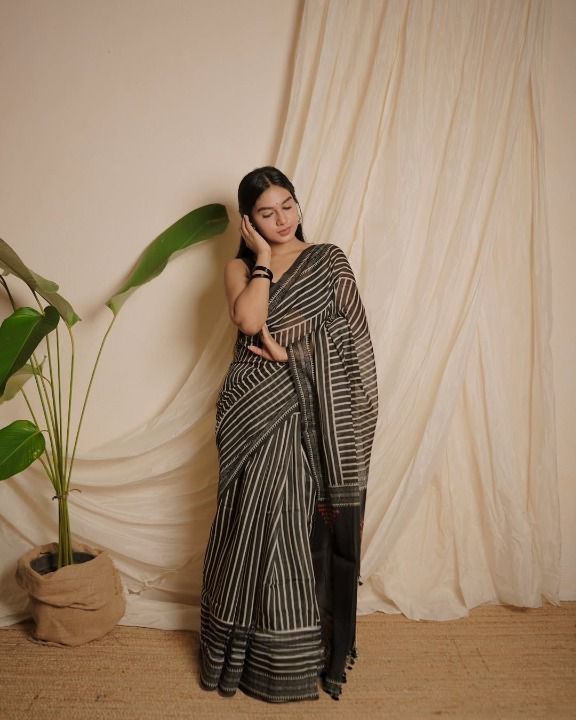 ✨New Exclusive Design Introducing a Fresh Perspective in Saree ✨