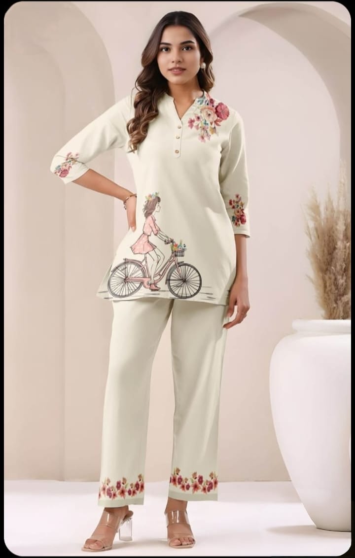 ✨ Stylish Poly Rayon Co-Ord Set ✨