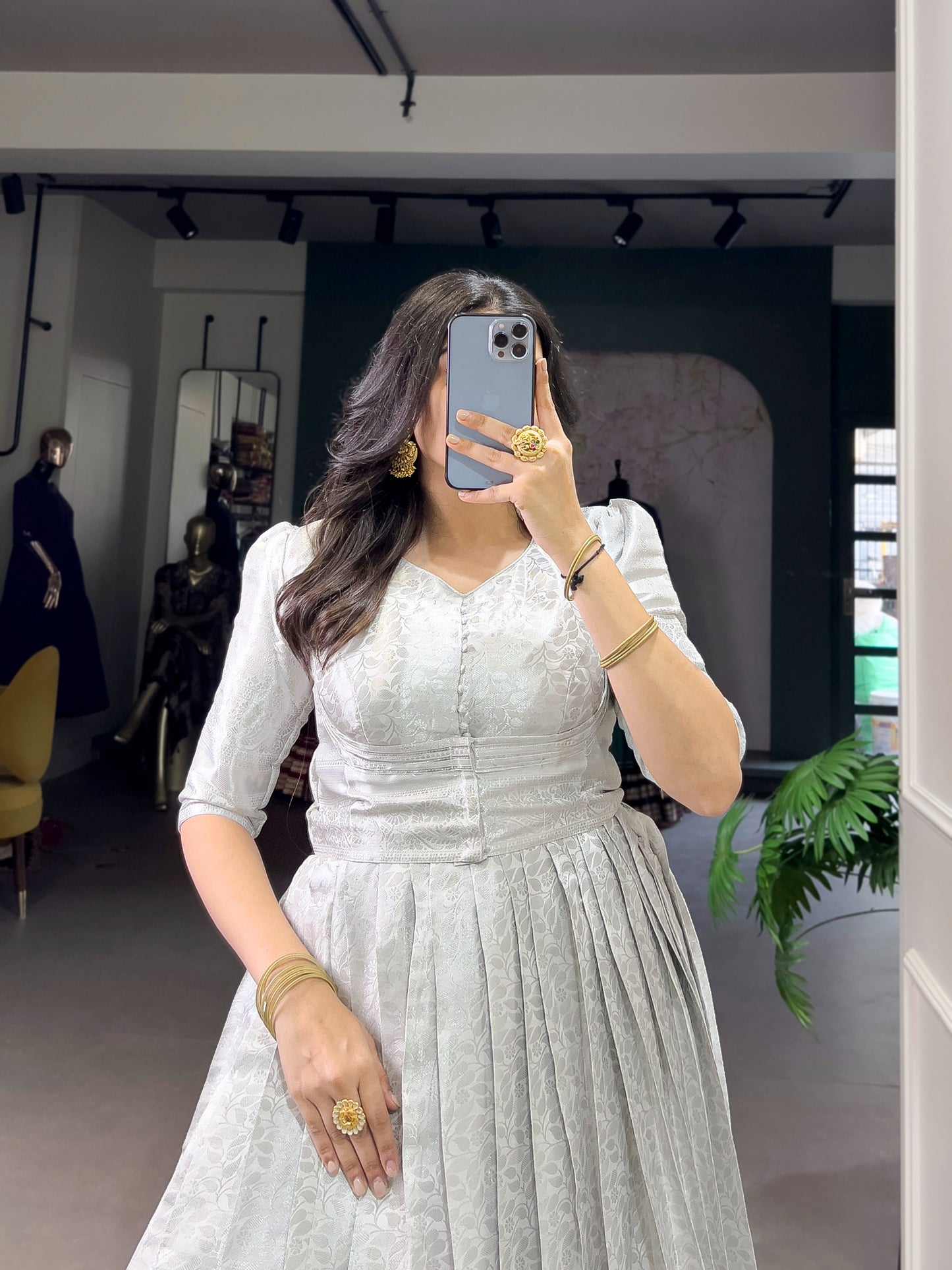 Draped in culture, twirling in style. 💕