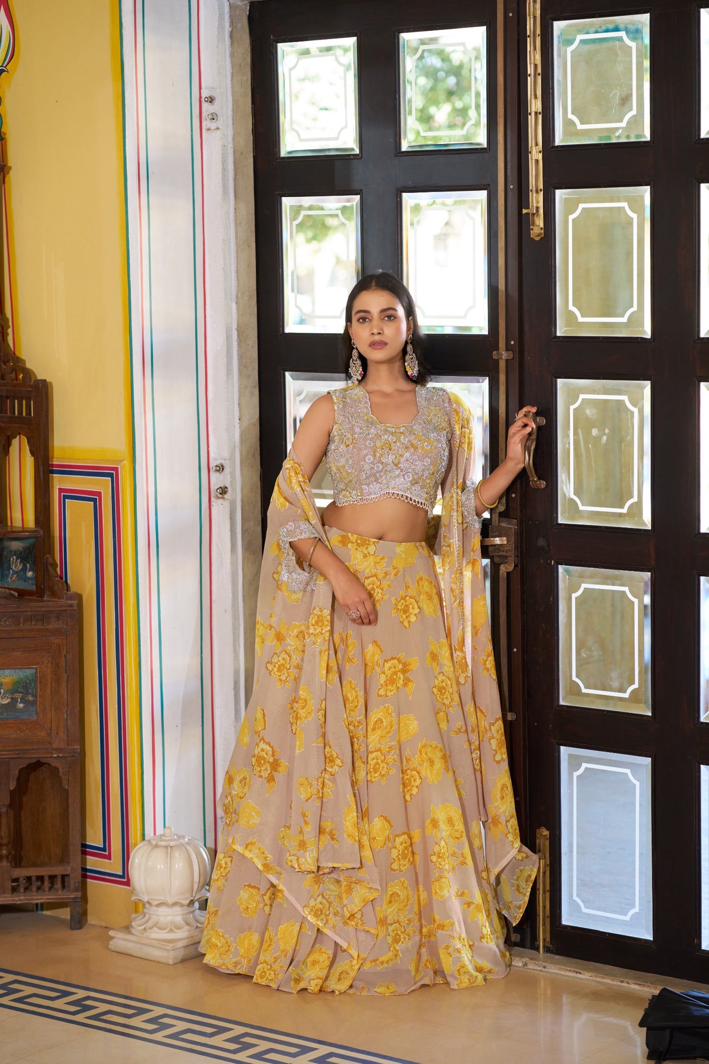 You found the prettiest pastel lehenga on the internet