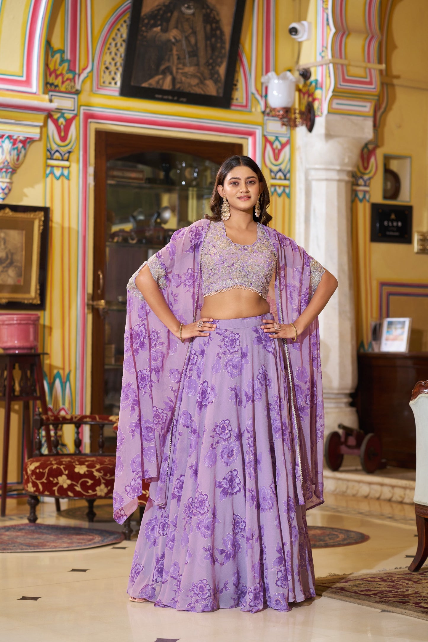You found the prettiest pastel lehenga on the internet