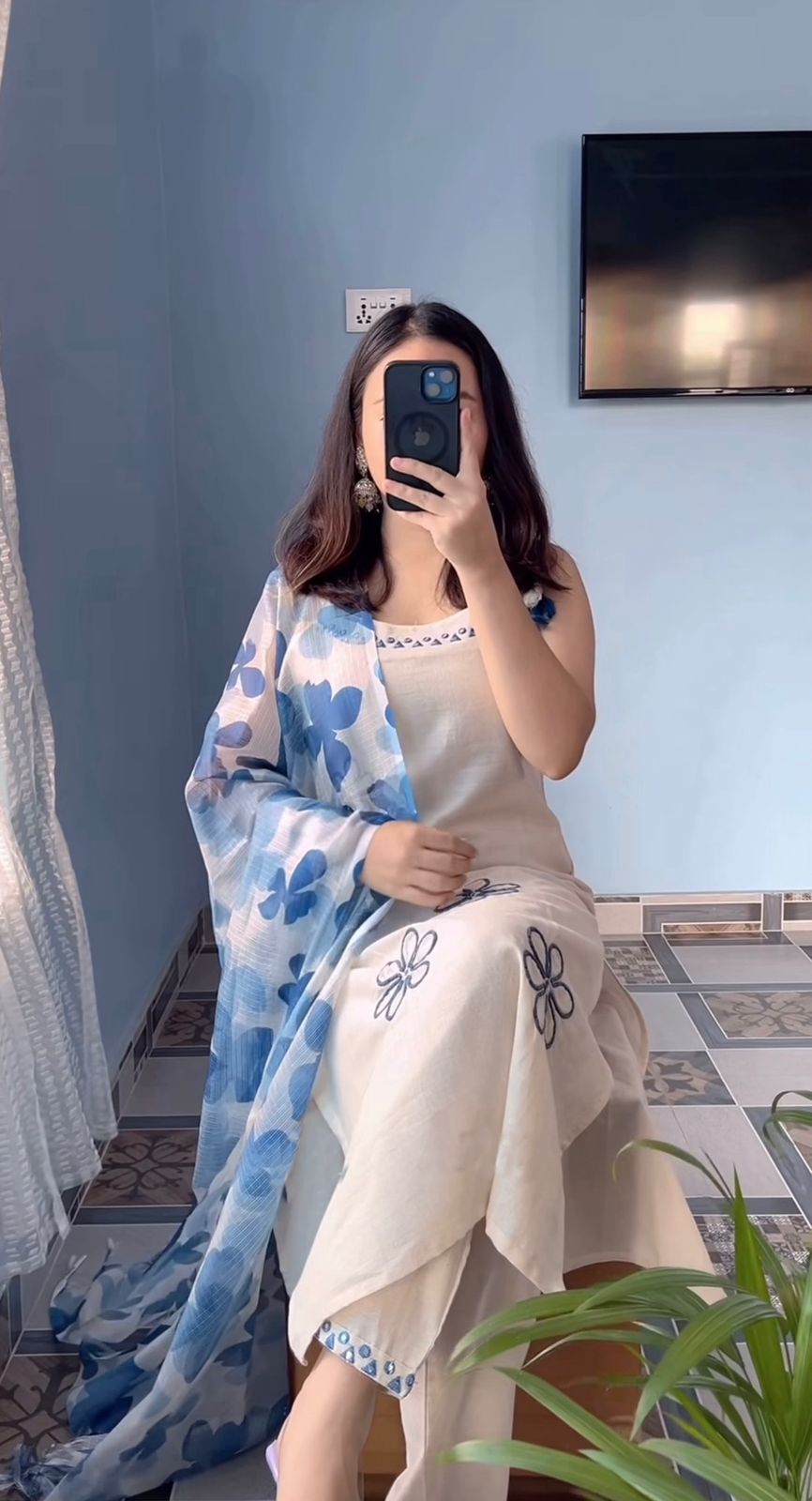 🔥Presenting New Reyon Slub beautiful suit set and duppta
